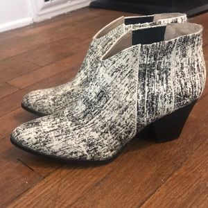 Splendid calf hair booties